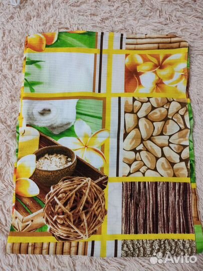 Полотенце вафельное банное 150х100