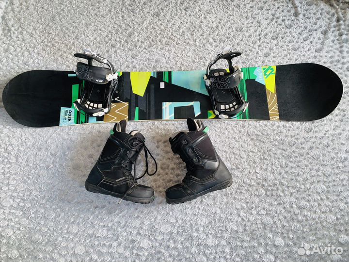 Сноуборд 163 volkl комплект