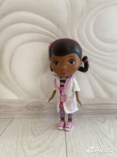 Набор доктора Плюшевой и кукла доктор Плюшева