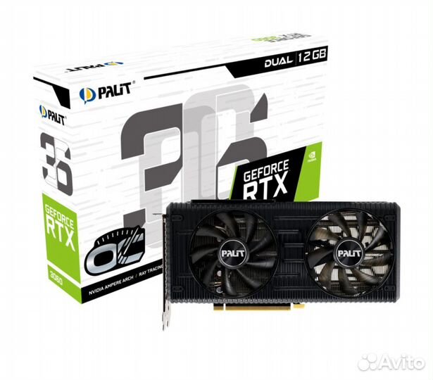 Palit nvidia GeForce RTX 3060 dual OC 12Gb