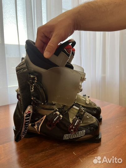 Горные лыжи + ботинки + крепления + палки