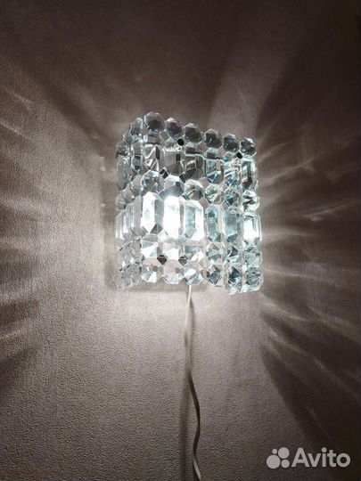 Хрустальное бра СССР