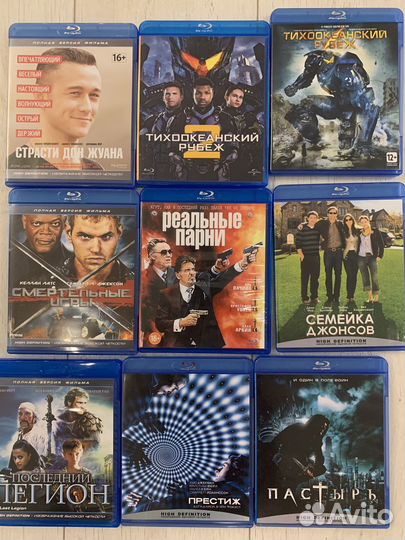 Фото обновлены.1000 blu-ray и DVD из коллекц