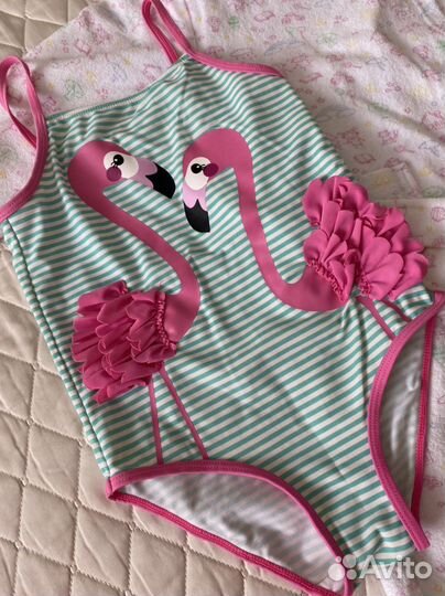 Купальник с халатиком р.110-116