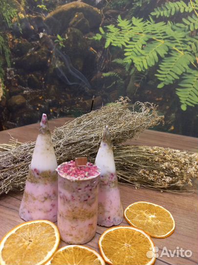 Свечи с травами