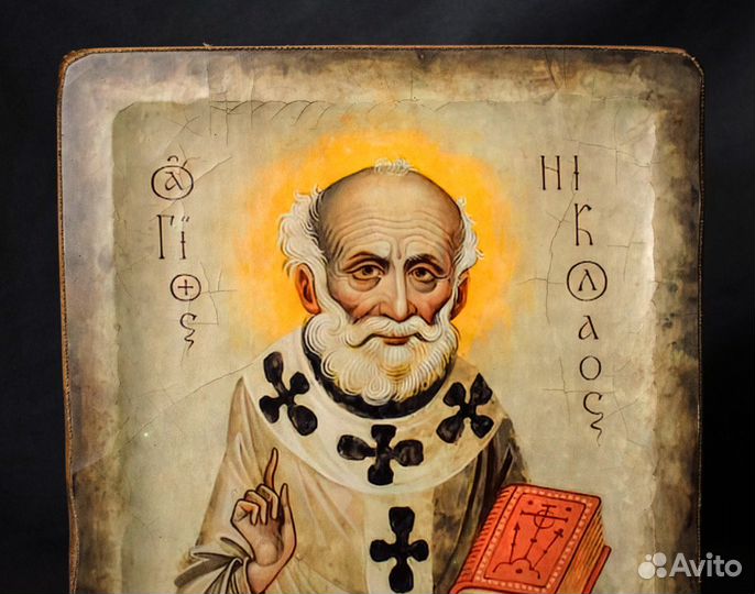 Икона деревянная 
