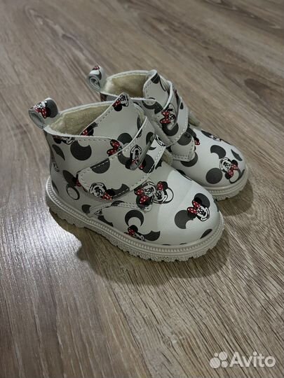 Демисезонные ботинки на девочку 12,5см по стельке