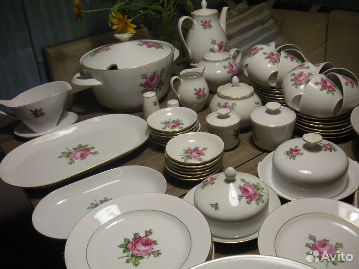 Сервиз столовый, чайный, кофейный