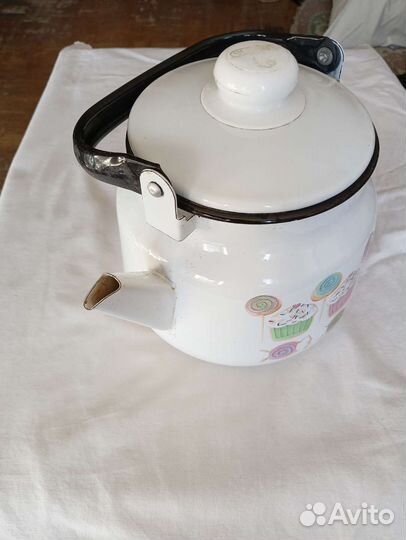 Чайник эмалированный