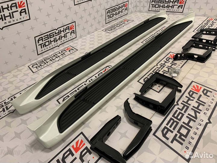 Подножки Toyota Land Cruiser 1998-2007 год I2834