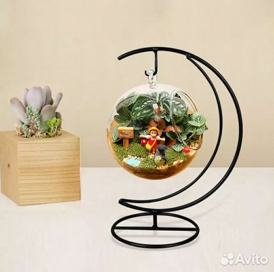 Подставка-держатель для флорариумов, ёлочных шаров