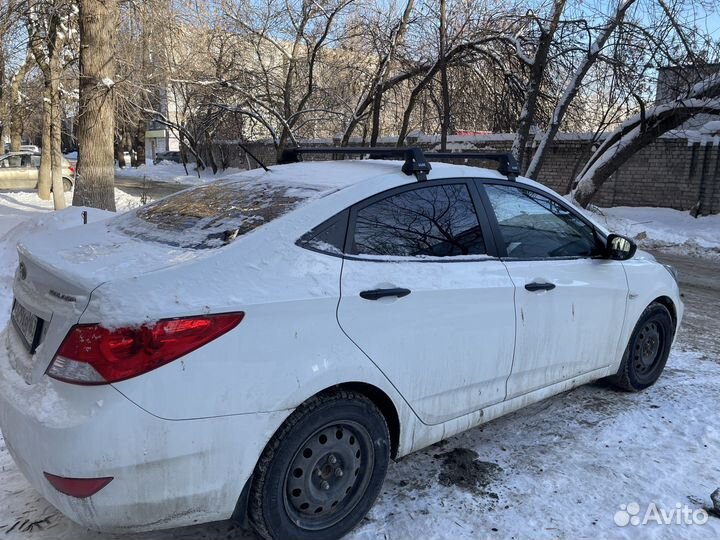 Багажник на крышу hyundai solaris 
