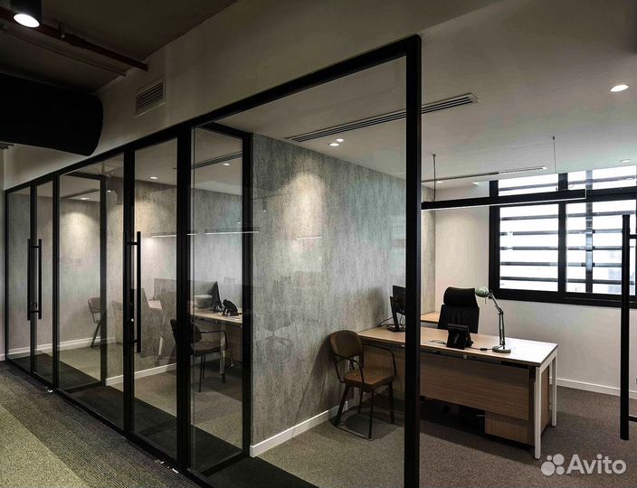 Перегородка стекло