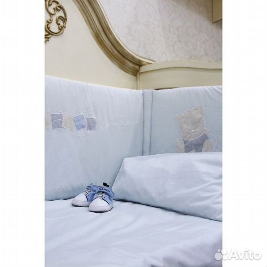 Комплект постельного белья с бортиками choupette