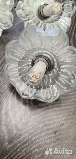 Хрустальные светильники 11 шт