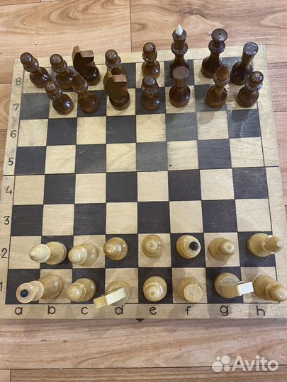 Шахматы деревянные СССР 29\29