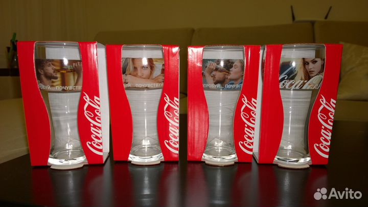 Коллекционные стаканы Coca-Cola