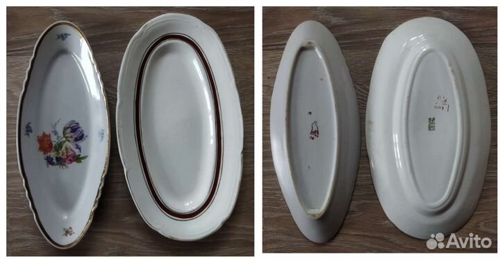 Тарелки разные винтаж