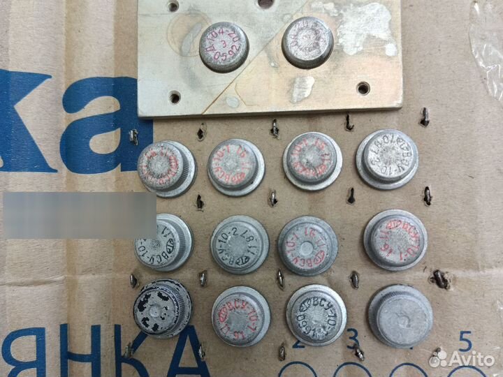 Диоды СССР. всу-10-2/1. Д104-20А. Мосты. Тиристоры