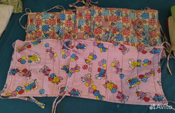 Бортики на кроватку