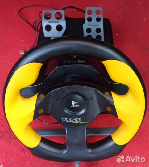 Руль+педали Logitech wingman formula GP