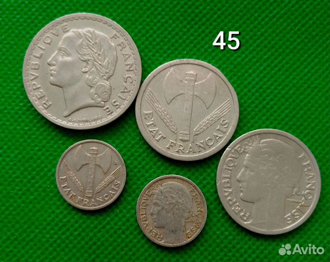 Наборы монет франция