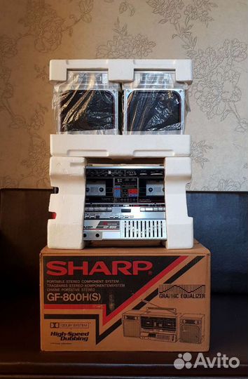 Магнитола Sharp GF - 800H(S)