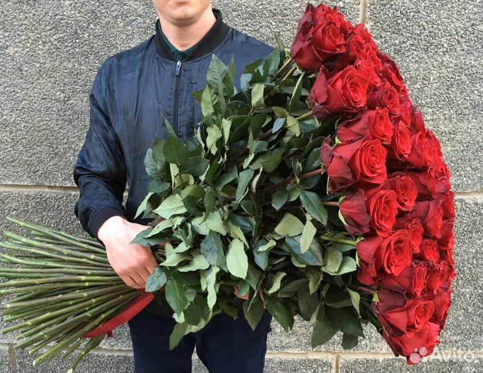 101 роза Доставка Цветы Букеты