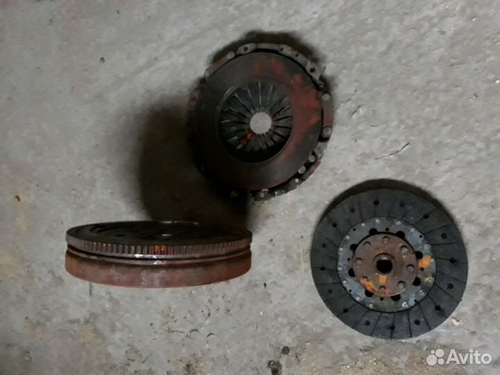 Корзина, диск сцепления маховик на дэо виншторм