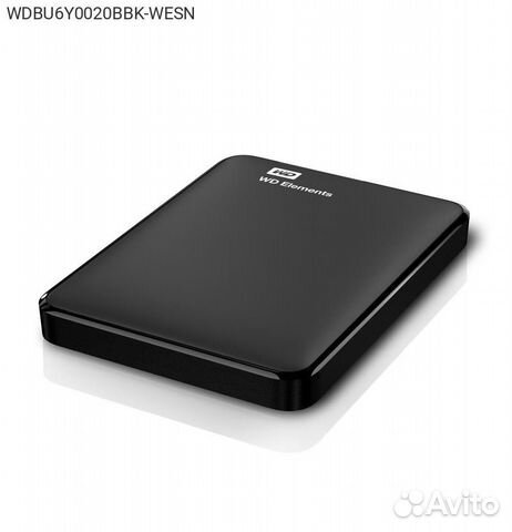 Внешний диск HDD WD Elements Portable 2TB 2.5