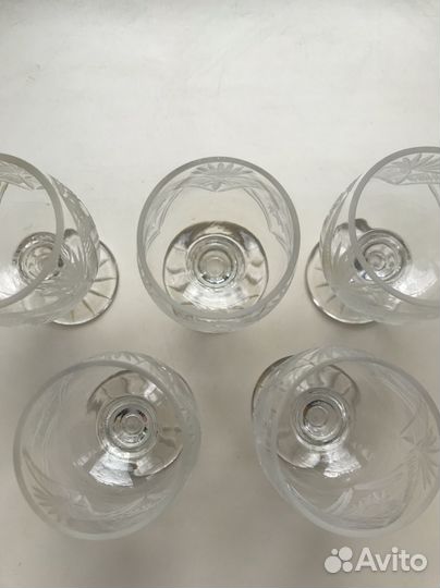 Хрустальные бокалы СССР