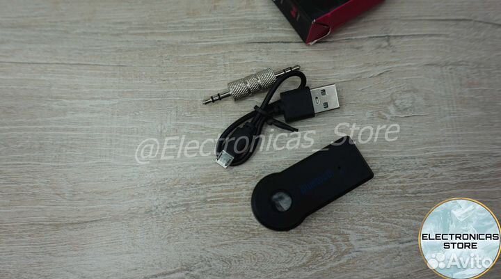Адаптер Аукс USB в автомобиль Q16 Блютус Гарантия
