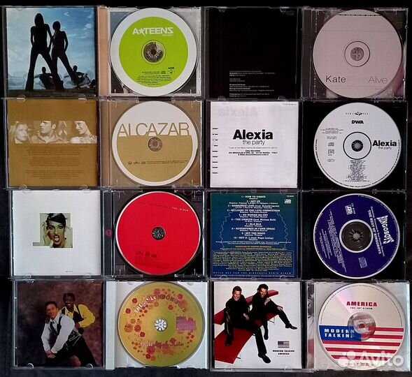 CD диски Eurodance & Europop 8шт