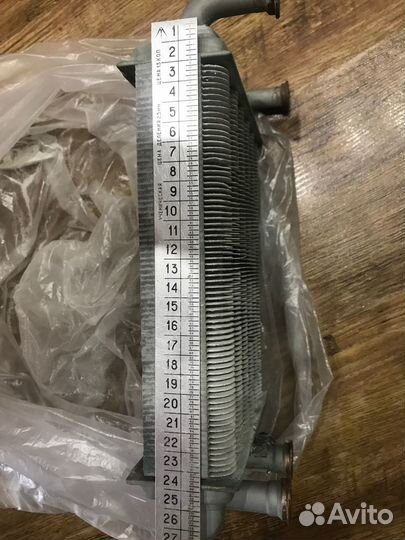 Теплообменник на котел-колонку