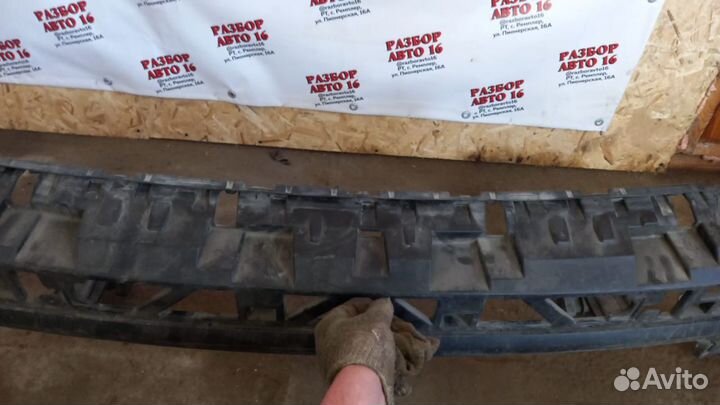 Юбка бампера задняя Porsche Cayenne 2