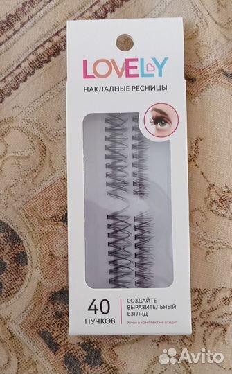 Ресницы накладные пучки