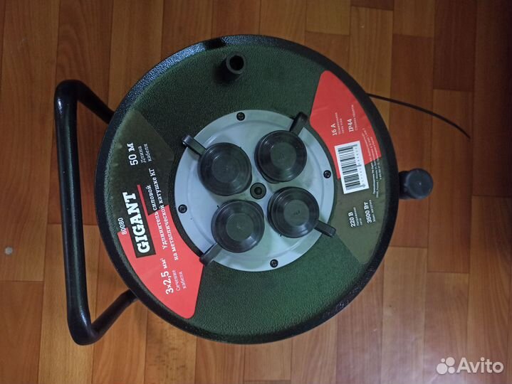 Силовой удлинитель кг 3x2,5 50 м