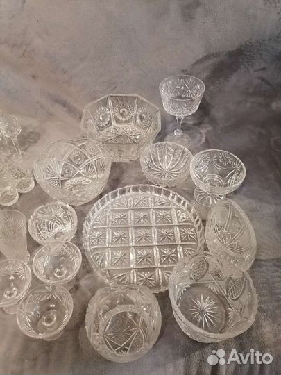 Посуда, вазы и хрусталь СССР