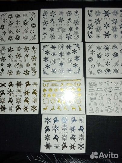 Слайдеры/наклейки на ногти