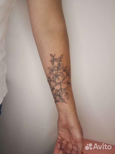 Модель на тату