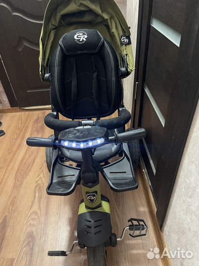 Трехколесный велосипед коляска