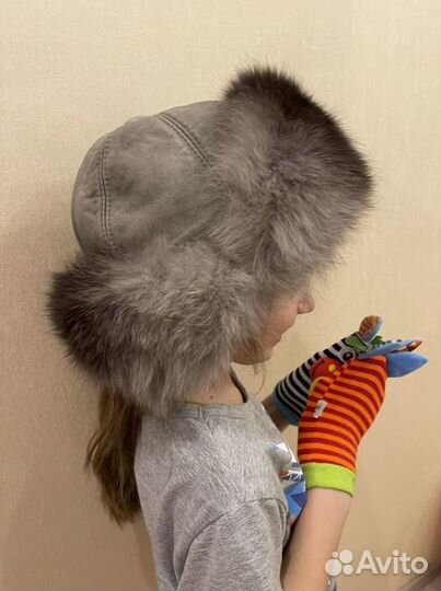 Шапка зимняя меховая женская