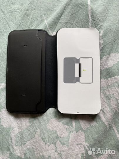 Leather Folio iPhone 11 pro max чехол