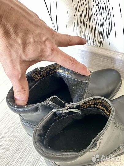 Полусапоги хромовые демисезонные, зимние 39, 40