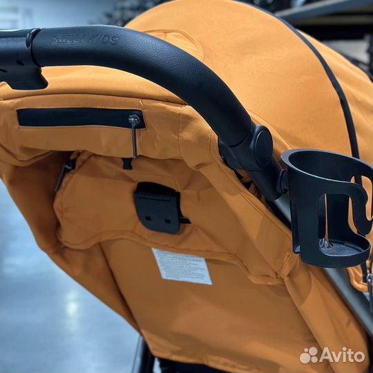 Прогулочная коляска всесезонная, v88, bravo, оранж