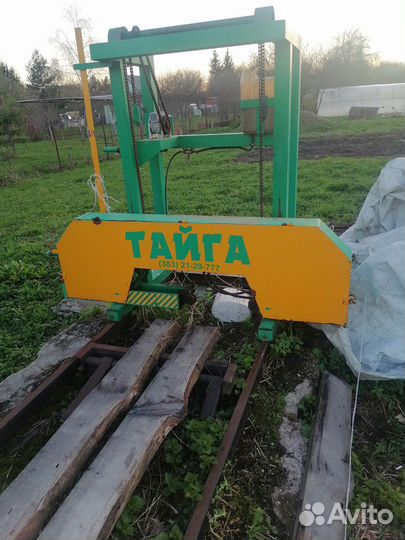 Ленточная пилорама тайга