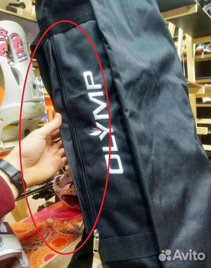 Сноуборд Чехол на колесах новый Olymp