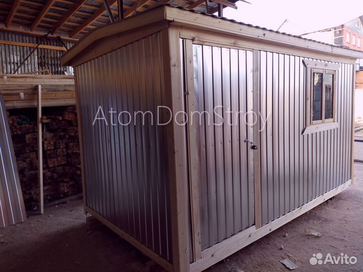 Вагончик с надежной крышей