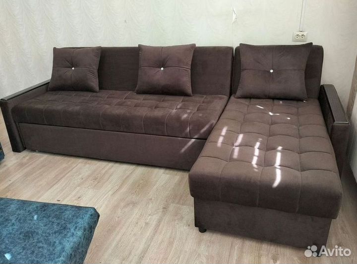 Угловой диван раскладной на заказ