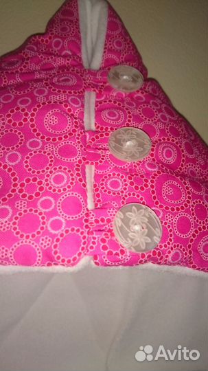 Конверт на выписку для девочки на весну/осень